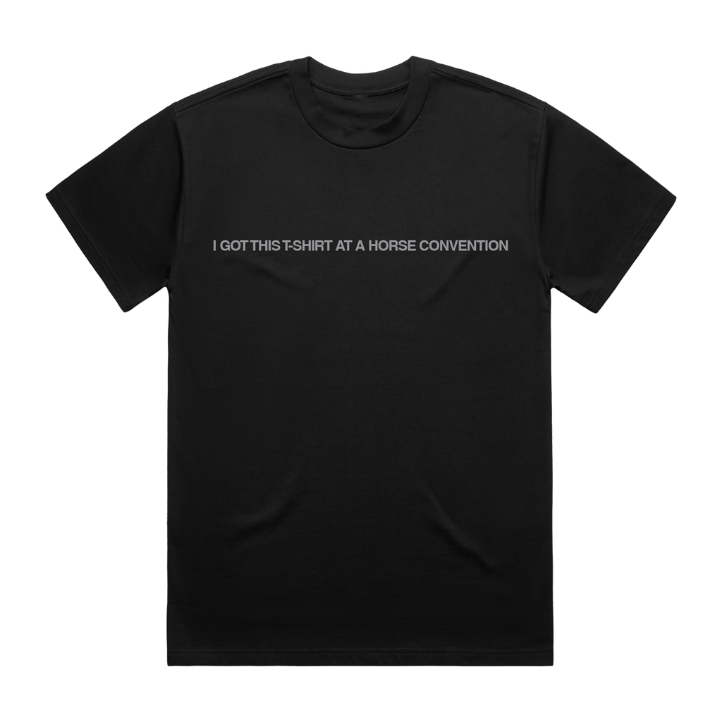 Horse Convention Tee - Black