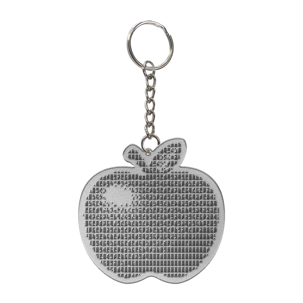 Horsegiirl Apple Keychain