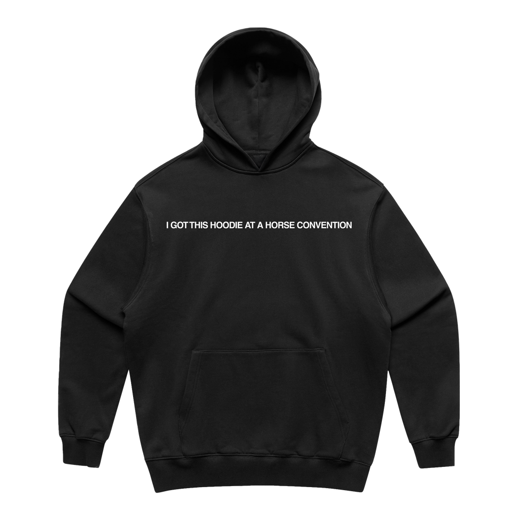 Horse Convention Hoodie - Black